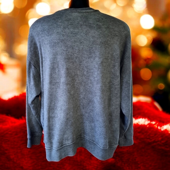 Care Bears "Peaceful, Loving, Cheerful Cheer Bear" Oversized Sweatshirt - Picture 3 of 7